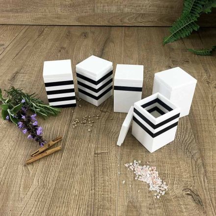 Gewürzbehälter mit italienischer hochwertiger Corian-Kappe - Spicy Viadurini