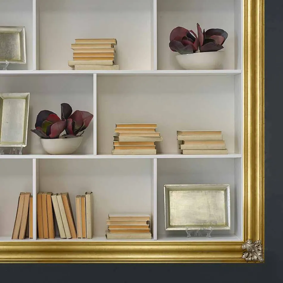 Wand-Plasma-Gestell aus Ayus-Holz, Tanne made in Italy Giulio Viadurini