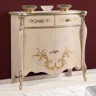 Klassisches Wohnzimmer-Sideboard aus Holz mit Intarsien Made in Italy - Ottaviano Viadurini