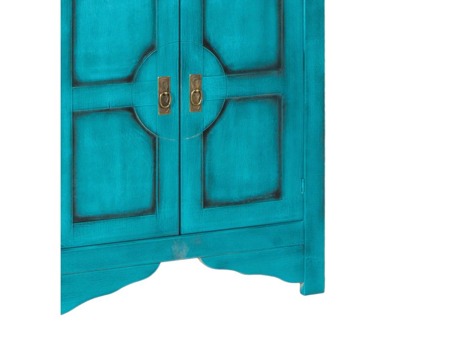 Sideboard mit 2 Türen und 2 Schubladen in verschiedenen Ausführungen, hergestellt in Italien – Hanuman Viadurini