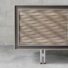 Modernes Sideboard aus Massivholz, B192 x T 50 cm, Teresa Viadurini