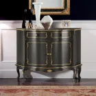 Luxuriöses Sideboard mit 2 Türen und 1 Holzschublade Made in Italy - Leonor Viadurini