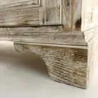 Massives Fichtenholz Sideboard mit internen Regalen Made in Italy - Pierrot Viadurini