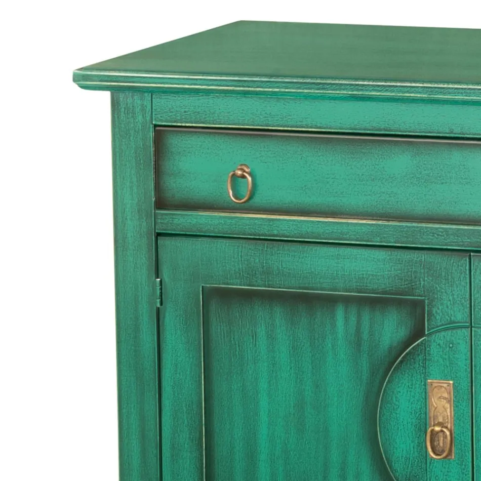 Holz-Sideboard in verschiedenen Ausführungen, hergestellt in Italien – Ashvin Viadurini