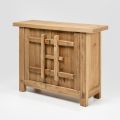Sideboard aus naturbelassenem, gealtertem Kiefernholz mit 2 oder 4 Türen - Aituno