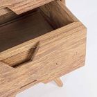 Sideboard aus Naturholz mit Türen und Schubladen Homemotion - Ventador Viadurini