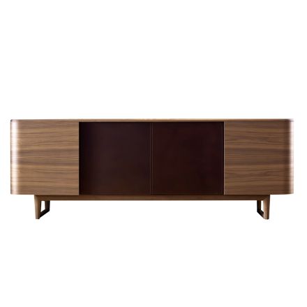 4-Türen Sideboard aus Holzfurniet made in Italy Grilli York Viadurini