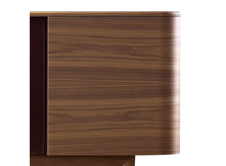 4-Türen Sideboard aus Holzfurniet made in Italy Grilli York Viadurini