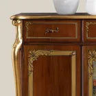 Luxuriöses Wohnzimmer-Sideboard aus klassischem Made in Italy-Holz - Caligola Viadurini