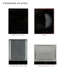 Outdoor-Küche 96x70x93 cm aus massivem Teakholz und Aluminium - Raffiniert Viadurini