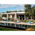 Luxuriöses Design-Doppel-Tagesbett für den Außenbereich, hergestellt in Italien – Emanuela Viadurini