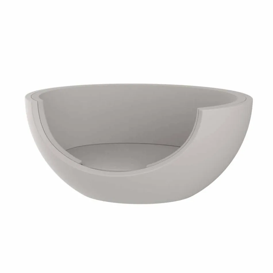 Tagesbett für luxuriöses kreisförmiges Design im Freien aus Polyethylen - Ulm Moon von Vondom Viadurini