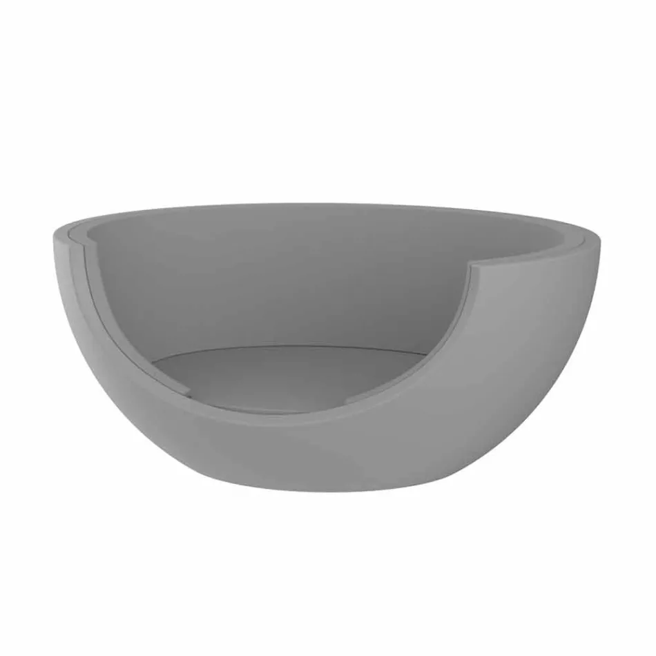 Tagesbett für luxuriöses kreisförmiges Design im Freien aus Polyethylen - Ulm Moon von Vondom Viadurini