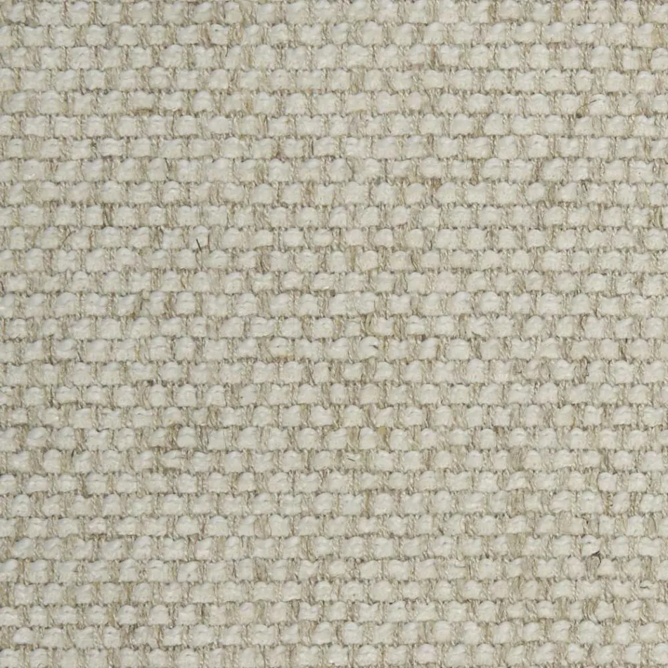 Sofa mit extraklarem Glassockel und Stoffsitz, hergestellt in Italien – Rory Viadurini