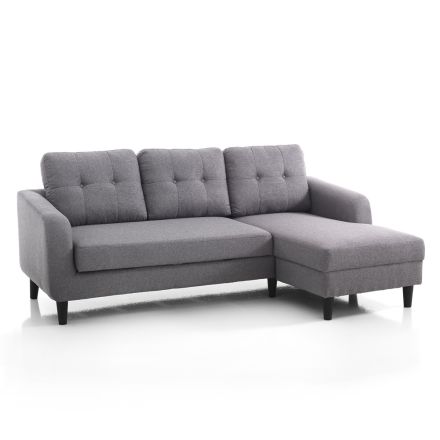 Sofa mit ausklappbarem Bettelement unter der Sitzfläche – Nickel Viadurini