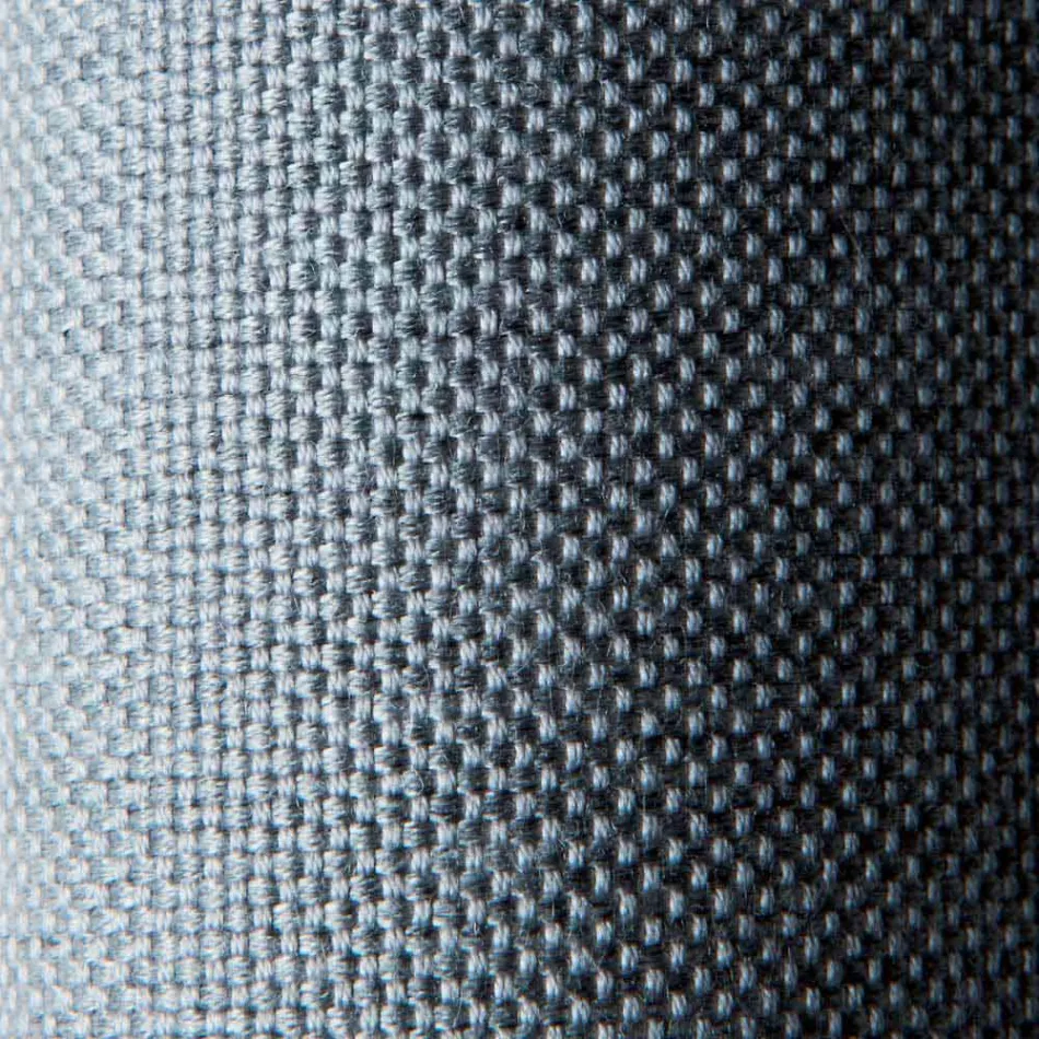 3-Sitzer-Design-Sofa aus Metall und Stoff Made in Italy - Selia Viadurini