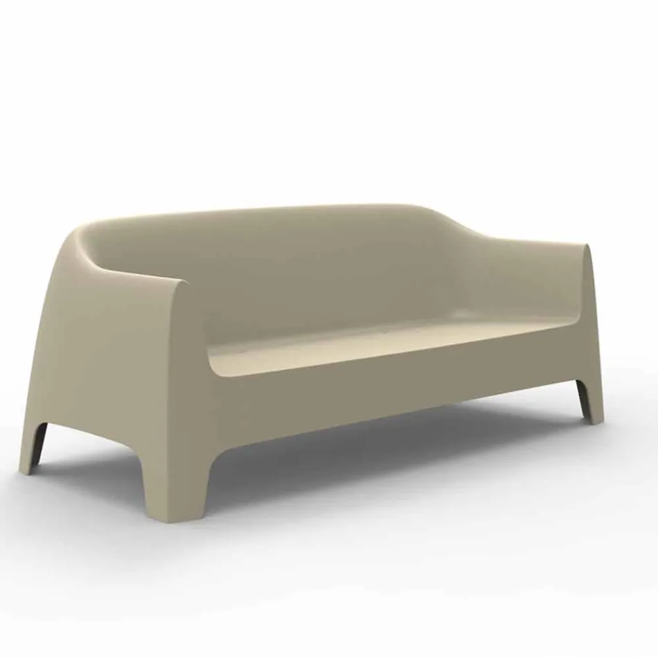 Modernes Design Outdoor Sofa Solid von Vondom aus Polypropylen Viadurini