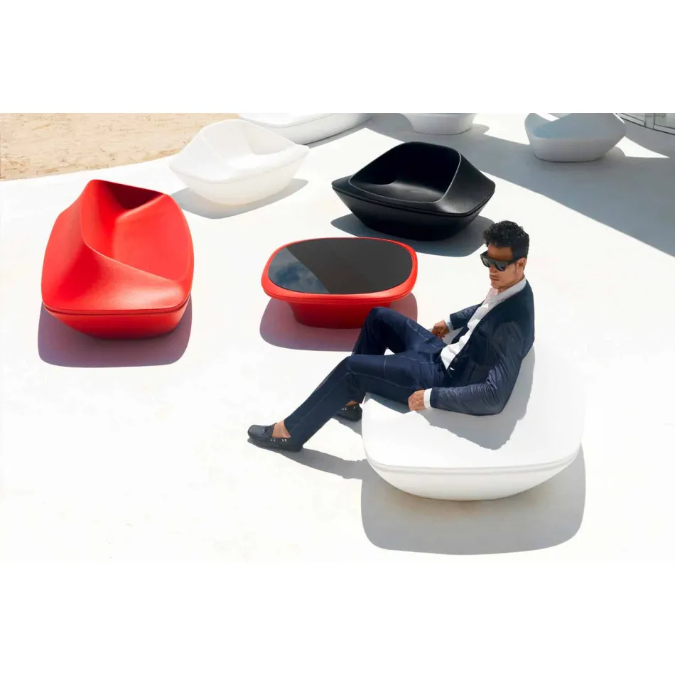 Outdoor-Sofa von Ufo by Vondom aus Polyethylenharz Viadurini