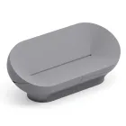 Gartensofa aus Polyethylen, erhältlich in verschiedenen Farben - Handtuch Viadurini