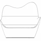 Modernes Gartensofa aus Polyethylen Sabinas von Vondom Viadurini