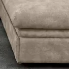 Innensofa mit verstellbarer Kopfstütze Made in Italy - Unleashed Viadurini
