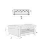 Innensofa in verschiedenen Größen erhältlich Made in Italy - Vivace Viadurini