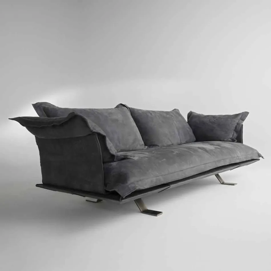 Modernes Sofa Design Shita Haut, 170, 220 oder 250 cm Viadurini