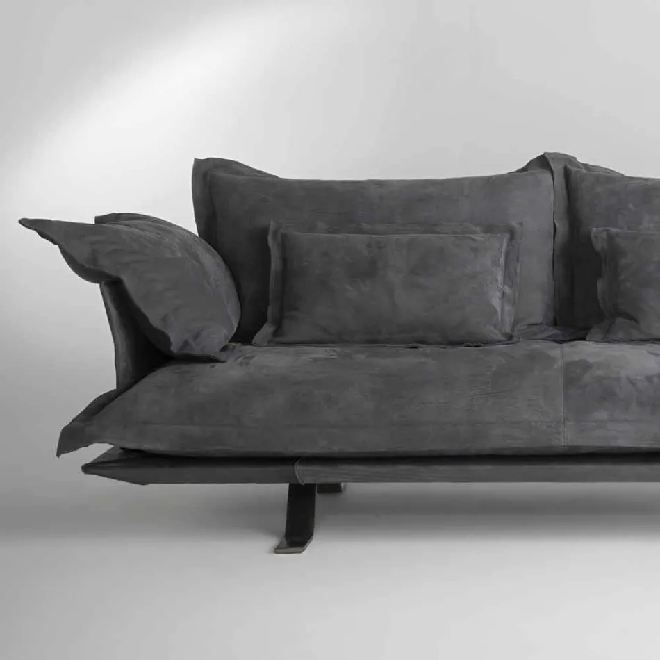 Modernes Sofa Design Shita Haut, 170, 220 oder 250 cm Viadurini