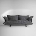 Moderne Ledercouch Shita 170, 220 oder 250 cm