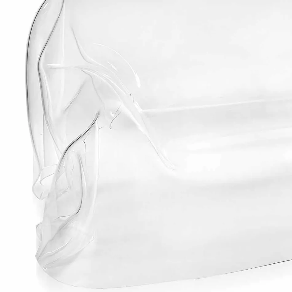 Modernes Design-Sofa aus transparentem Plexiglas von Jolly, hergestellt in Italien Viadurini
