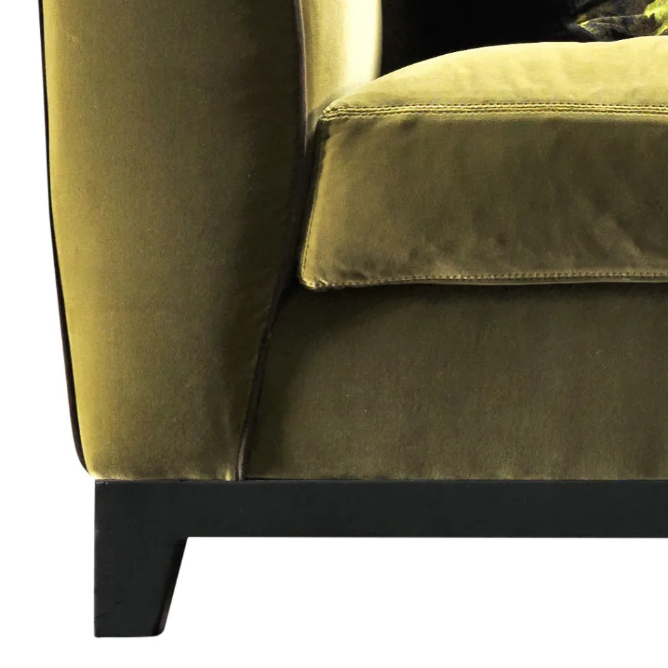 Design 3-Sitzer Polstersofa Grilli Shell in Italien handgefertigt  Viadurini