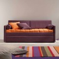 Design Etagenbett Sofa bezogen in Made in Italy Stoff - Gretel