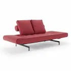 Ghia von Innovation Design Schlafsofa in gepolstertem Stoff Viadurini