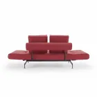Ghia von Innovation Design Schlafsofa in gepolstertem Stoff Viadurini