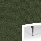 Zeal by Innovation modernes Schlafsofa in gepolstertem Stoff Viadurini