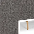 Zeal by Innovation modernes Schlafsofa in gepolstertem Stoff Viadurini