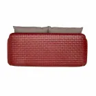 2-Sitzer-Outdoor-Sofa aus Stoff oder Leder - Mara by Slide Viadurini