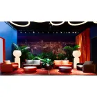 2-Sitzer-Outdoor-Sofa aus Stoff oder Leder - Mara by Slide Viadurini