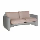 2-Sitzer-Outdoor-Sofa aus Stoff oder Leder - Mara by Slide Viadurini