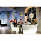 Innen aus Polyäthylen hergestelltes Polyäthylen-Sofa "Slide Rap" Viadurini