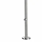 Outdoor-Stahldusche mit Fußwaschanlage und Timer Made in Italy - Modeo Viadurini