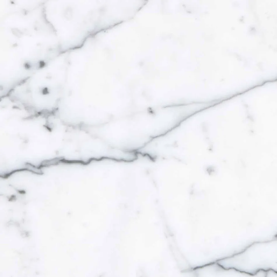 Zwei Untersetzer aus weißem und grauem Marmor mit Kork Made in Italy - Jessa Viadurini