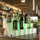 Flaschenaussteller mit drei Stufen Made in Italy - Capo Viadurini