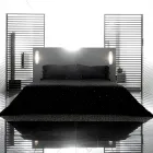 Kissenbezug aus Leinen mit Poema-Spitze und Butter- oder schwarzen Spitzen, hergestellt in Italien – Masone Viadurini