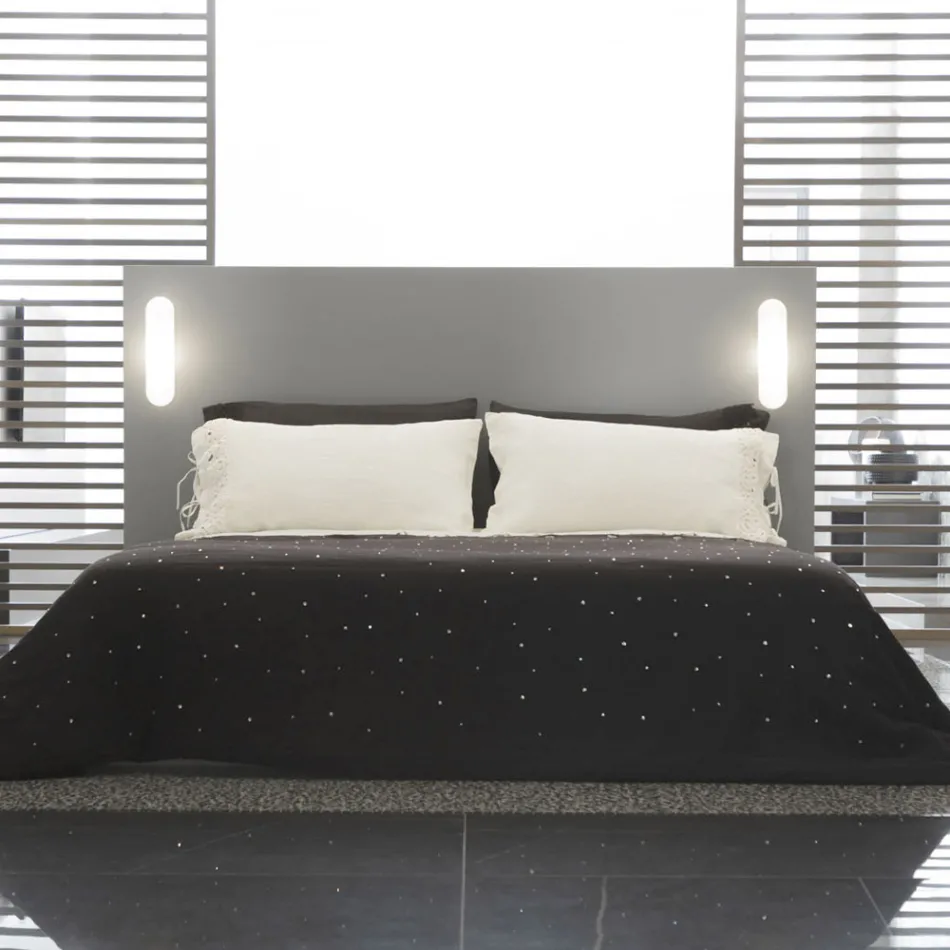 Kissenbezug aus Leinen mit Poema-Spitze und Butter- oder schwarzen Spitzen, hergestellt in Italien – Masone Viadurini