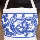 Italienische handgefertigte Leinenschürze One Piece - Marken Viadurini