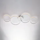 Designerleuchten aus Glas und Metall, hergestellt in Italien für kreatives Schaffen – Aldebaran Viadurini