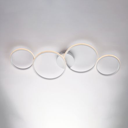 Designerleuchten aus Glas und Metall, hergestellt in Italien für kreatives Schaffen – Aldebaran Viadurini