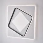 Designerleuchten aus Glas und Metall, hergestellt in Italien für die kreative Gestaltung von Lupus Viadurini