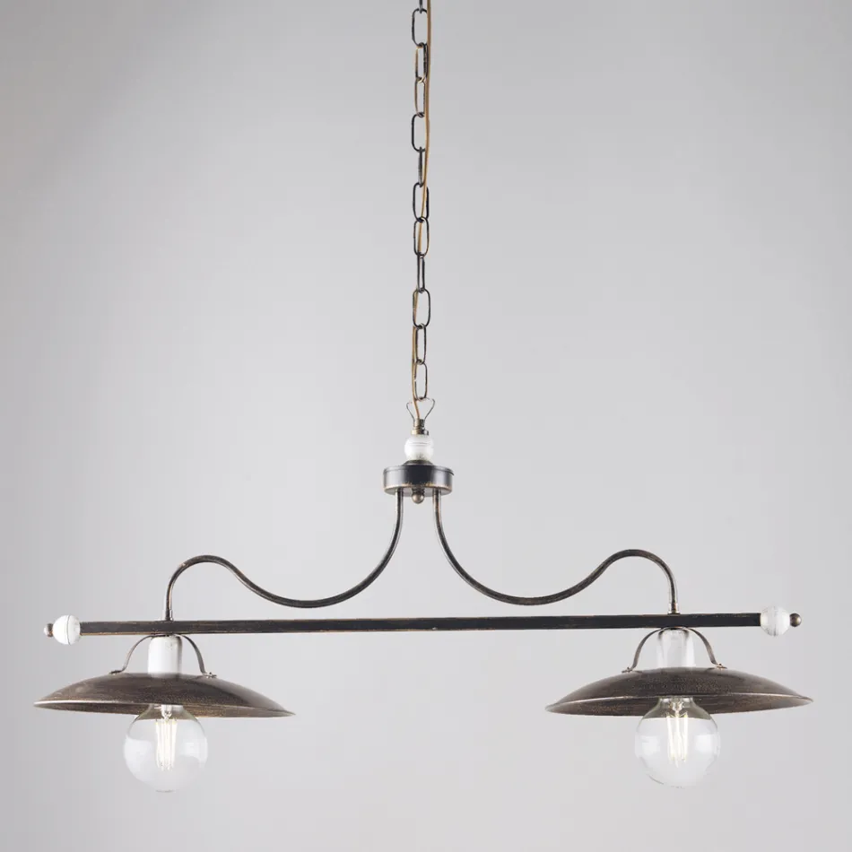 Italienische Glas- und Metallleuchten für exklusive Räume – Equinozio Viadurini